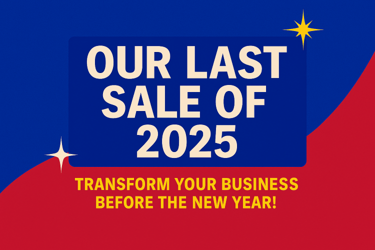 ✨ Notre Dernière Vente de 2025 – L’Offre Spéciale Qui Transformera Votre Entreprise Avant 2026